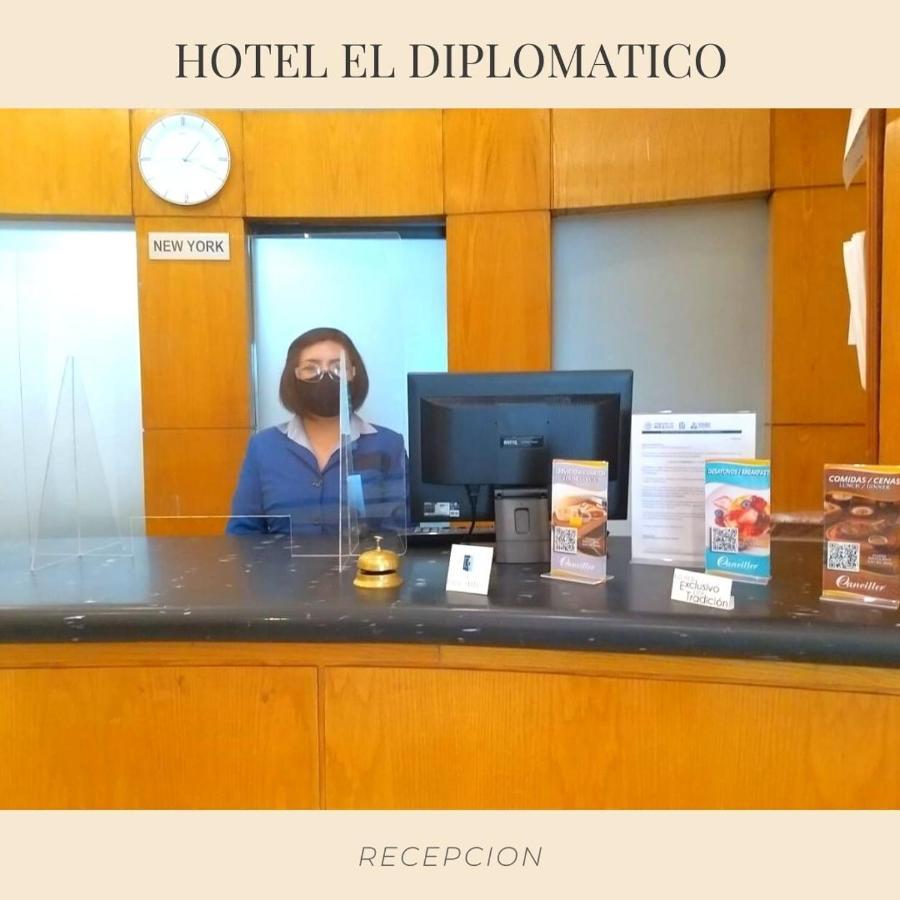 Hotel El Diplomatico à Mexico Extérieur photo
